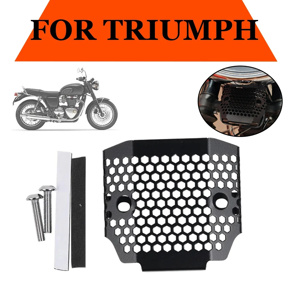 100 bobber street twin speed twin accessories rectifier grille guard protector radiator thumb200