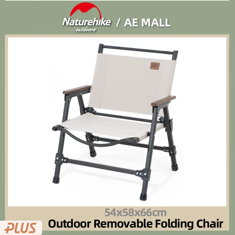 Naturehike Portable UltraLight Folding Chair Outdoor Outing Fishing Back Chair - £192.26 GBP+