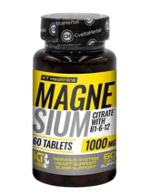 MAGNESIUM CITRATE + VIT B 1-6-12 1000MG 60TAB KT HEALTHLINE SALE - £28.24 GBP