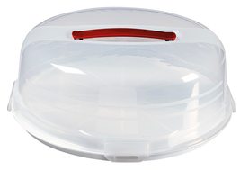 Curver 219974 Round Cake Box 27.5 x 27.5 x 8cm Plastic White - £22.99 GBP