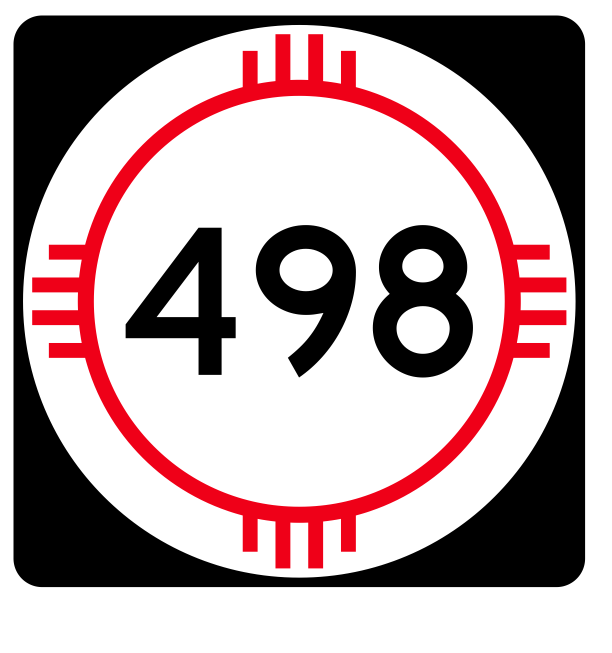 New Mexico State Road 498 Sticker R4193 Highway Sign Road Sign Decal - $1.45 - $15.95