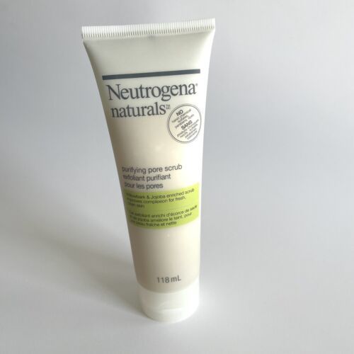 Neutrogena Naturals Purifying Pore Face Scrub Wash Tube 118ml NEW - $35.47