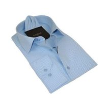 Men's Shirt Hankie CASILA Turkey Cotton Blend 501880-04 Blue Dots image 7