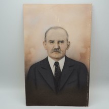 Antico Mano Colorato Fotografia Vecchio Man IN Suit 25.4cmx40.6cm - £67.11 GBP