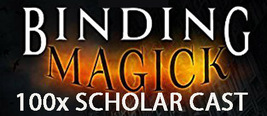 100X 7 Scholars Bind And Banish Enemies Extreme Advanced Master Magick - £23.37 GBP