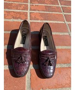 ENNESI Men’s Brown Genuine Alligator Loafer Dress Shoes Size 7.5 M - $169.81 CAD