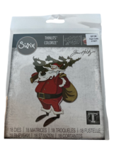 Sizzix Thinlits Colorize Die Set Tim Holtz Woodland Santa Christmas 18 Die-Cuts - £19.92 GBP