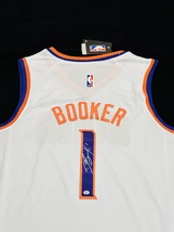 Devin Booker Signed Phoenix Suns Basketball Jersey COA - £239.00 GBP