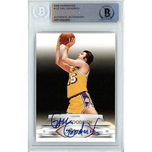 Gail Goodrich Los Angeles Lakers Auto 2009 Prestige On-Card Autograph Beckett LA - £76.59 GBP