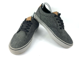 Vans Off The Wall OTW Sneakers Men 8M Atwood Shoes Gray Canvas Skateboad... - $27.54