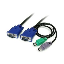 StarTech.com 6ft 3-in-1 Ultra Thin PS/2 KVM Cable  - £18.38 GBP