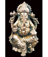 Lord Ganesha Idol in Pure Solid Copper - €81,30 EUR