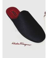 Ferragamo Nazzareno Black Fabric Gancini Slippers Slide Size 8 M Retail ... - $4,704.19 MXN