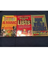 Scholastic Softcover Books Lot - Kids Almanac, Book of Lists, World Reco... - $488.68 MXN
