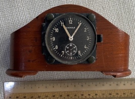 WW2 German KIENZLE aircraft CLOCK, (42683) wood case- WORKING Free Int. shipping - £318.94 GBP