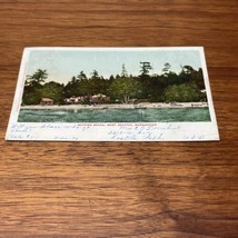 Vintage 1906 Bathing Beach West Seattle Washington Postcard KG JD - $10.89