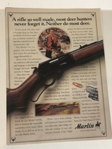 1990s Marlin Rifles Vintage Print Ad Advertisement pa11 - £5.44 GBP