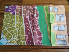 *Damaged* TSR 1988 Dungeons And Dragons Forgotten Realms City System Map... - €11,87 EUR