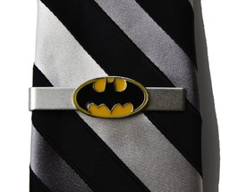 Yellow and Black Batman Tie Clip - $13.10