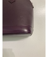 Louis Vuitton Alma Satchel Purple Handbag Purse Authentic - £754.47 GBP