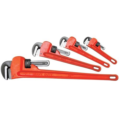 Performance Tool W1133-10B Heavy-Duty Adjustable Straight Pipe Wrench, 1... - $19.75+