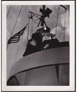 WWII US Naval Training School (WR) Bronx NY Photo #27 WAVE Officer on Ship - €17,02 EUR
