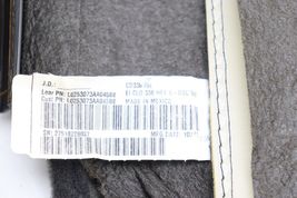 10-12 FORD FUSION FRONT LEFT DRIVER LOWER SEAT COVER CLOTH BLACK E2727 image 11