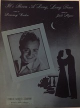 It&#39;s Been A Long, Long Time; 1945 Sheet Music; By Sammy Cahn &amp; Julie Styne - £15.02 GBP