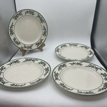 Spode Holly Christmas Tree Dinner Plates 10.5” Set Of 4 New With Tags - £60.97 GBP