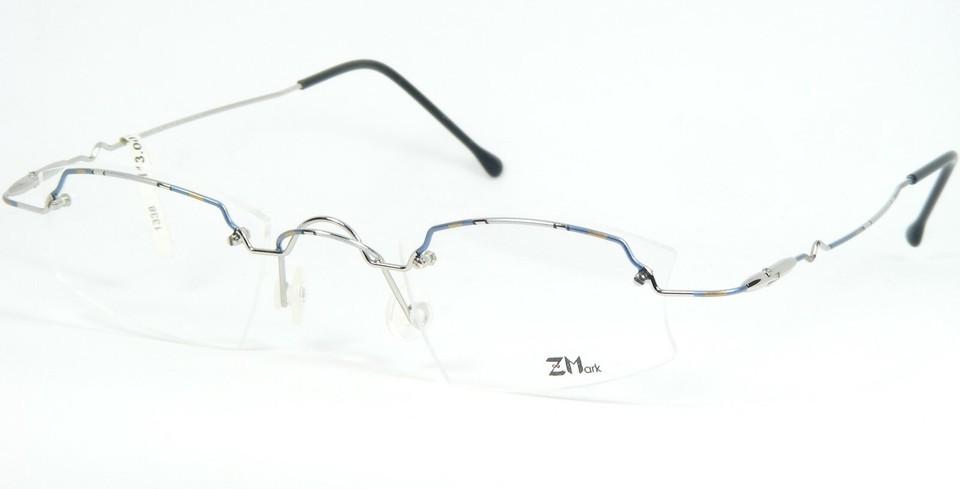 Z Mark Mod.22 Col.62 Silver/Blue/Brass Sunglasses 46-22-140mm Germany-
s... - $85.60