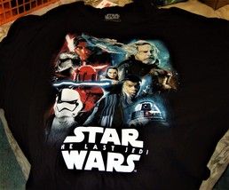 T - Shirt, Star Wars &quot;The Last Jedi&quot; (T-Shirt Size 2XL) - £6.97 GBP