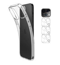 for iPhone 12 Pro Max Case with Screen Protector &amp; Camera Lens Protector  - £5.55 GBP