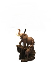 Scratch &amp; Dent Elephants on Expedition Sculptural Table Lamp Base - £36.09 GBP