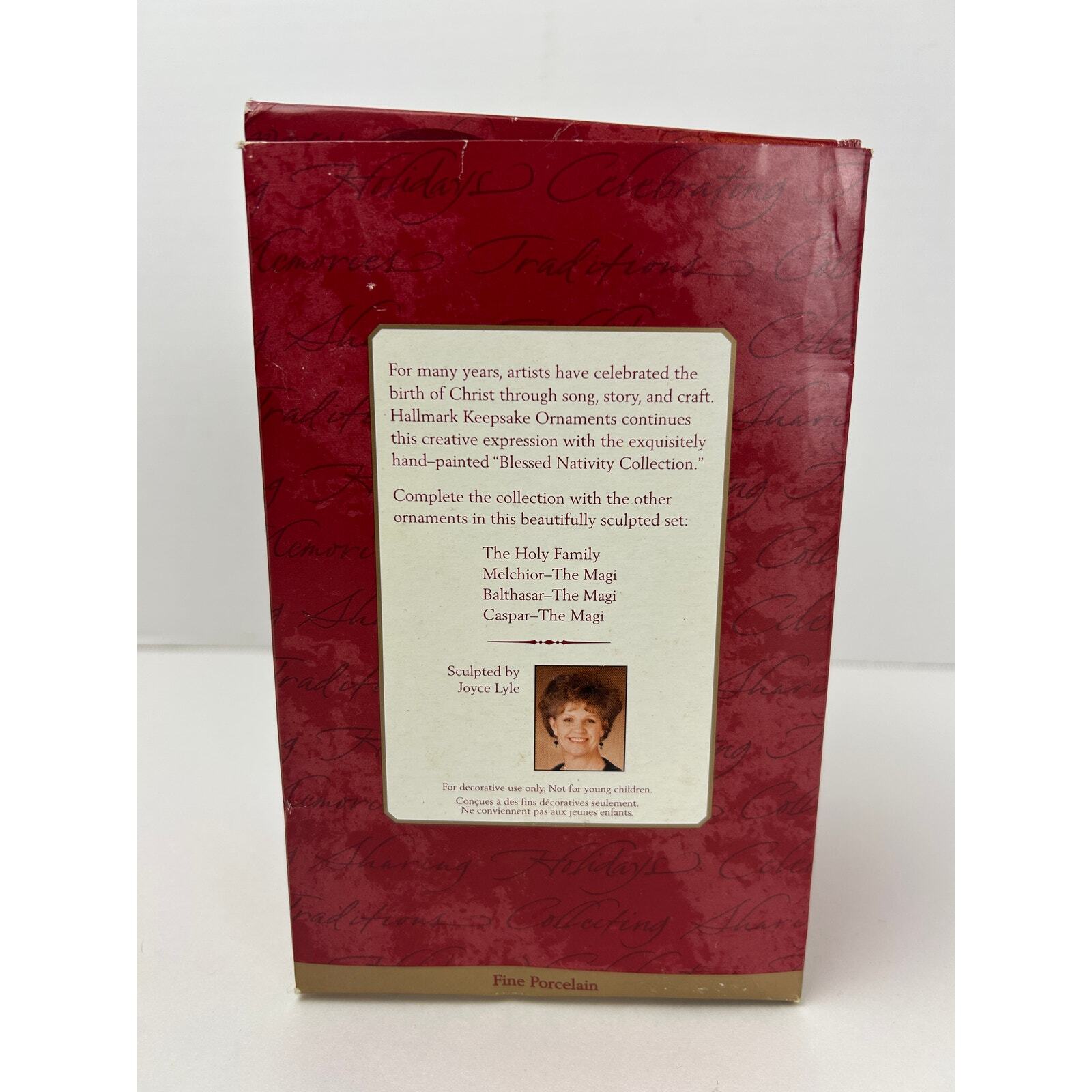 Hallmark Keepsake 2000 The Shepherds Blessed Nativity 2-Piece Set w Box Item image 5