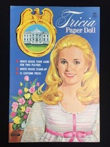 President Nixon&#39;s Daughter Tricia Paper Doll White House Uncut Vintage 1... - $23.12