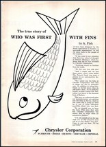 1958 Chrysler Corporation PRINT AD The True Story Of Who Was First With ... - $7.59