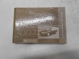 2002 Saturn L-Series Owners Manual - $14.99