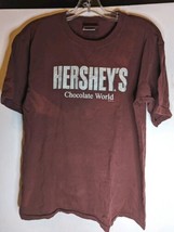 VTG Hershey&#39;s Chocolate World2005 T Shirt Mens Size M Tee Brown Park Uni... - $12.75