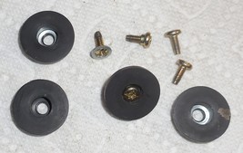 Brother XR33 Free Arm Sewing Machine Rubber Foot Pads w/Mounting Screws - £11.94 GBP