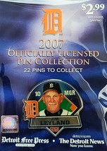 Detroit Tigers 2007 Officially Licensed Pin Collection Jim Leyland - £8.63 GBP