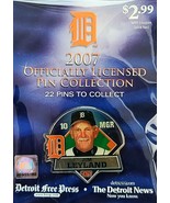 Detroit Tigers 2007 Officially Licensed Pin Collection Jim Leyland - £8.20 GBP