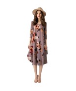 Pomelo Mauve Floral Shift Dress Size S/M - $24.75