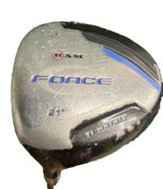 Ram Golf G-Force 5 Wood 21* Men&#39;s LH Regular Graphite 42&quot; New Grip Left-Handed - £24.27 GBP