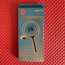 Vintage SE 4&quot; Handheld Magnifier with 3x Magnification - MH2117-4 - $339.23 MXN