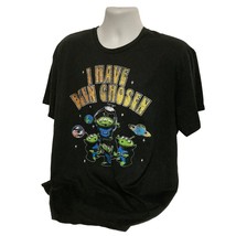 Disney Mens XL Toy Story Distressed I Have Been Chosen Aliens T-Shirt - £9.29 GBP