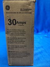 GE 30 Amp Fusible Air Conditioner Disconnect - 120/240V Outdoor - Used -... - $15.83
