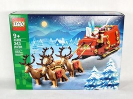 New! LEGO Santa&#39;s Sleigh 40499 Christmas Reindeer Battle Pack - $74.99