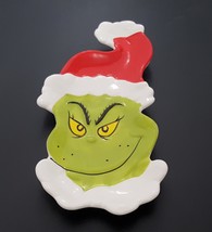 NEW Williams Sonoma The The Grinch Spoon Rest 9&quot; x 4 1/2&quot; x 1&quot; h Earthen... - £31.44 GBP