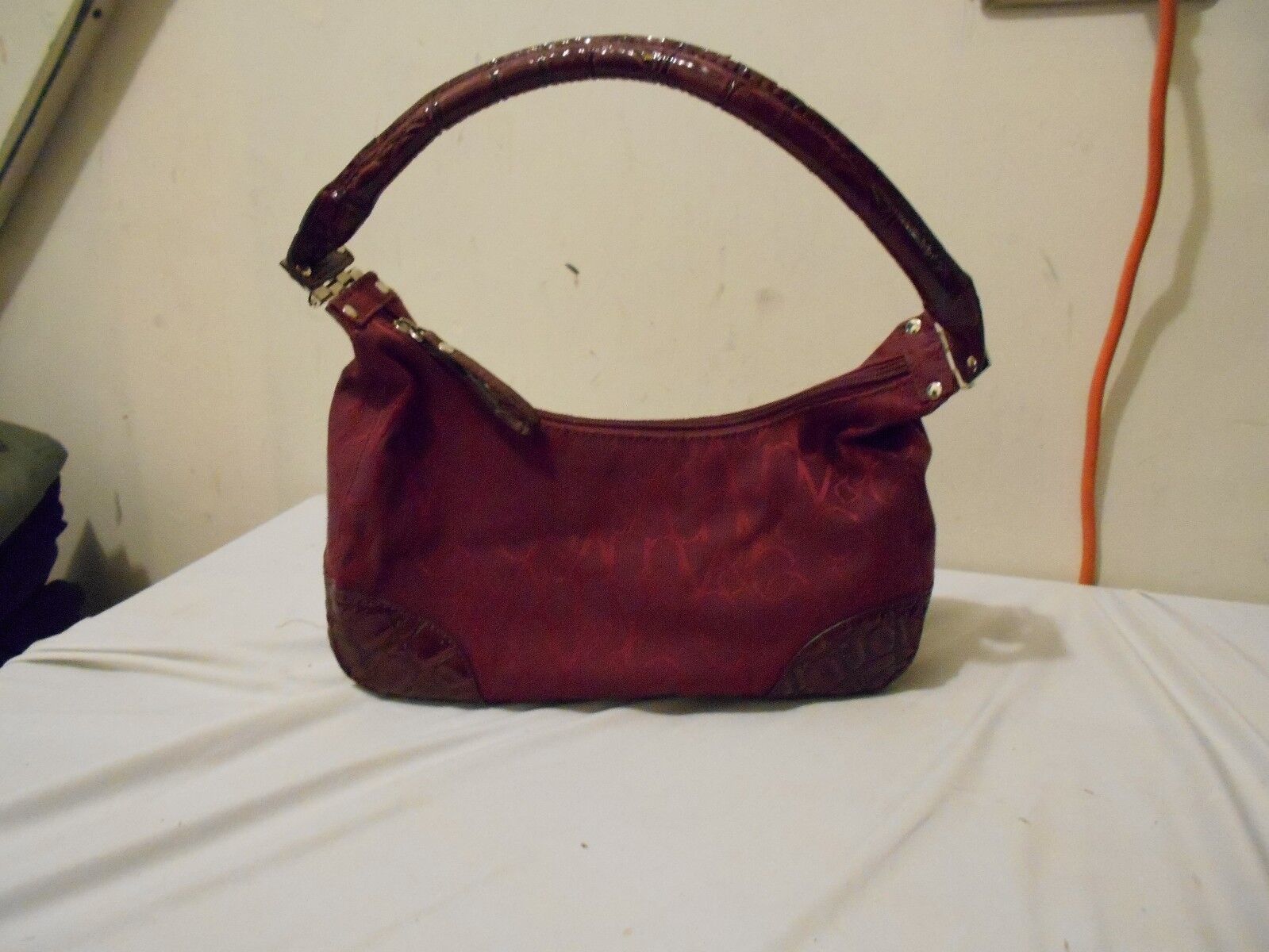 Purple New York and Company NY &amp; Co NY&amp;C Handbag Purse Clutch CN050110 C... - $13.35