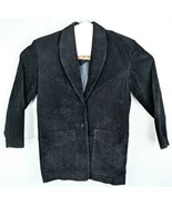 Black SUEDE JACKET Womens Small DANY Direct Action - $24.75